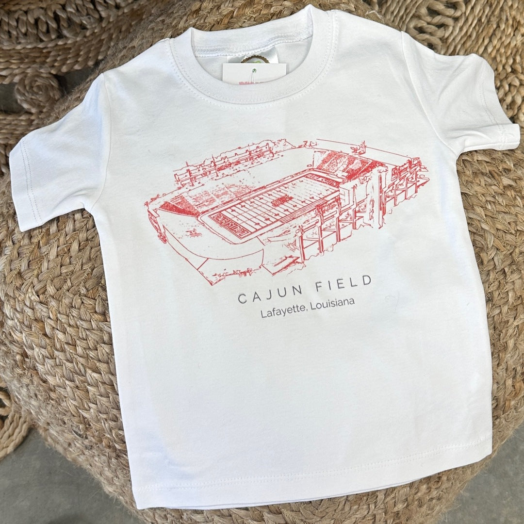 Cajuns Black Threaded Tee main image 1